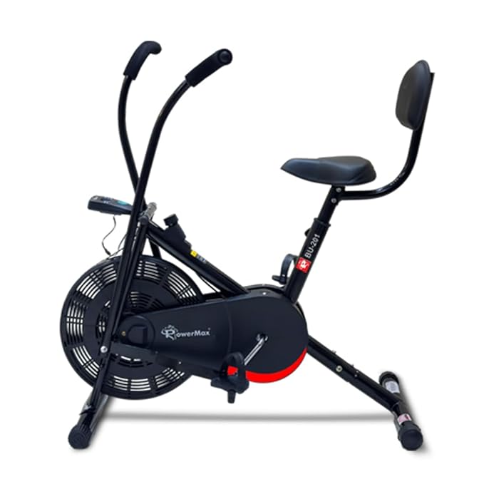 PowerMax Fitness Dual Suction Air Bike